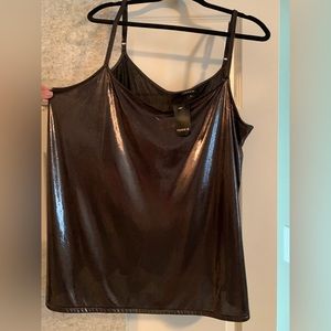 !! NEW - never worn: Black Shimmer Tank Top